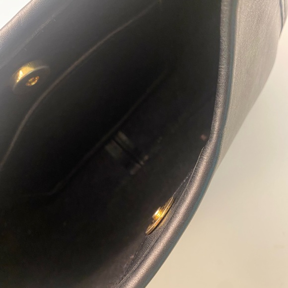 Vintage Coach 9027 Mini Ergo Black Leather Purse Bag Adorable! - Picture 6 of 11